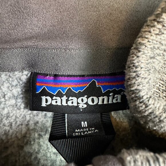 Patagonia Men's Better Sweater Fleece Vest Stonewash Grey Size Medium - Picture 2 of 5